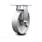 Service Caster 8 Inch Heavy Duty Top Plate Semi Steel Rigid Caster with Roller Bearing SCC SCC-35R820-SSR - alternate 1